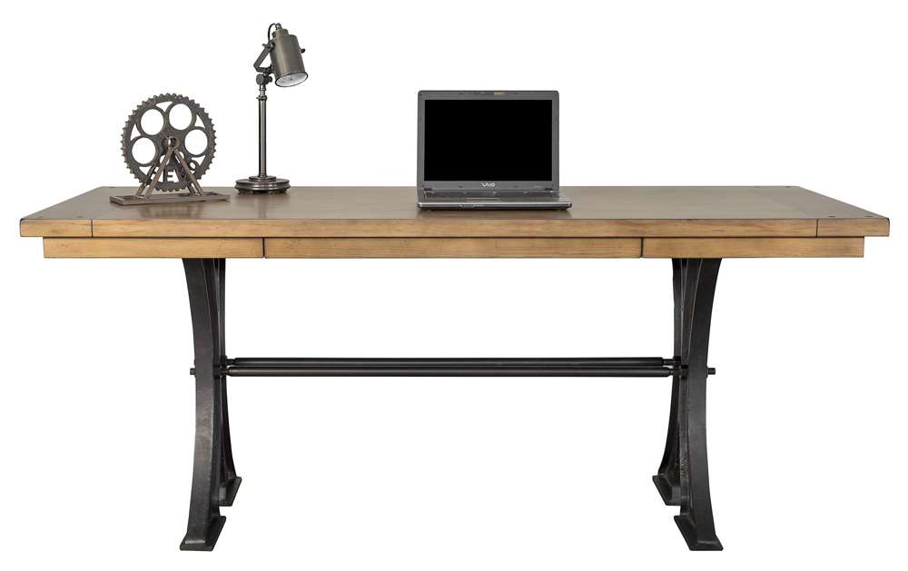 Martin Furniture - Toulouse Rustic Writing Desk, Brown - IMTE384T-Kit veiw 6