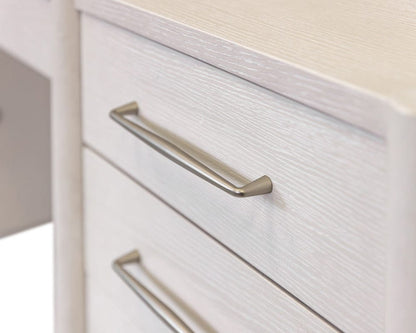 Martin Furniture - Towne - Modern Wood Desk, Office Storage, Writing Table, Fully Assembled, White - IMTO689 view 6