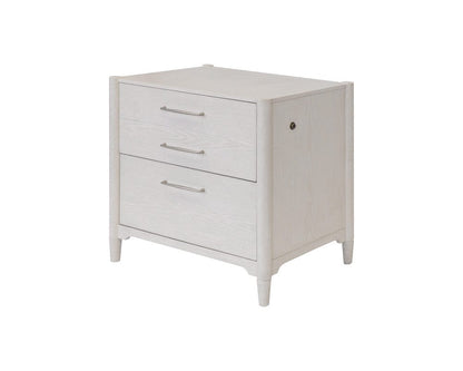 Martin Furniture - Towne - Modern Wood Lateral File, Office Storage File Drawer, Locking Drawer, Fully Assembled, White - IMTO450 view 1