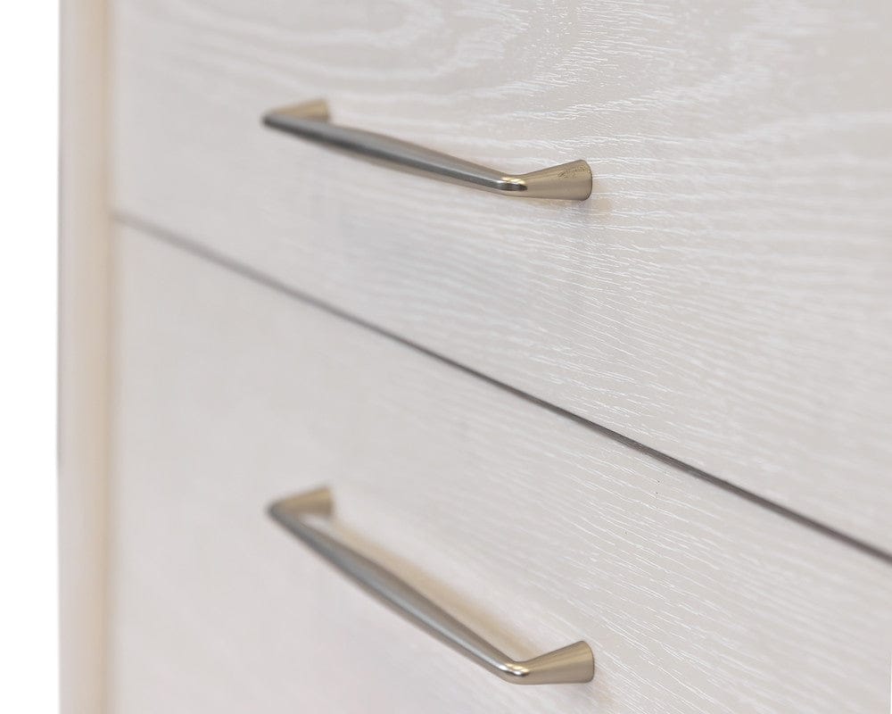 Martin Furniture - Towne - Modern Wood Lateral File, Office Storage File Drawer, Locking Drawer, Fully Assembled, White - IMTO450 view 7
