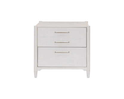 Martin Furniture - Towne - Modern Wood Lateral File, Office Storage File Drawer, Locking Drawer, Fully Assembled, White - IMTO450 view 9