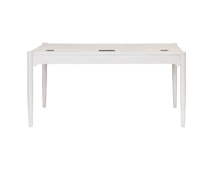 Martin Furniture - Towne - Modern Wood Office Writing Desk, Storage Table, White - IMTO384 view 3