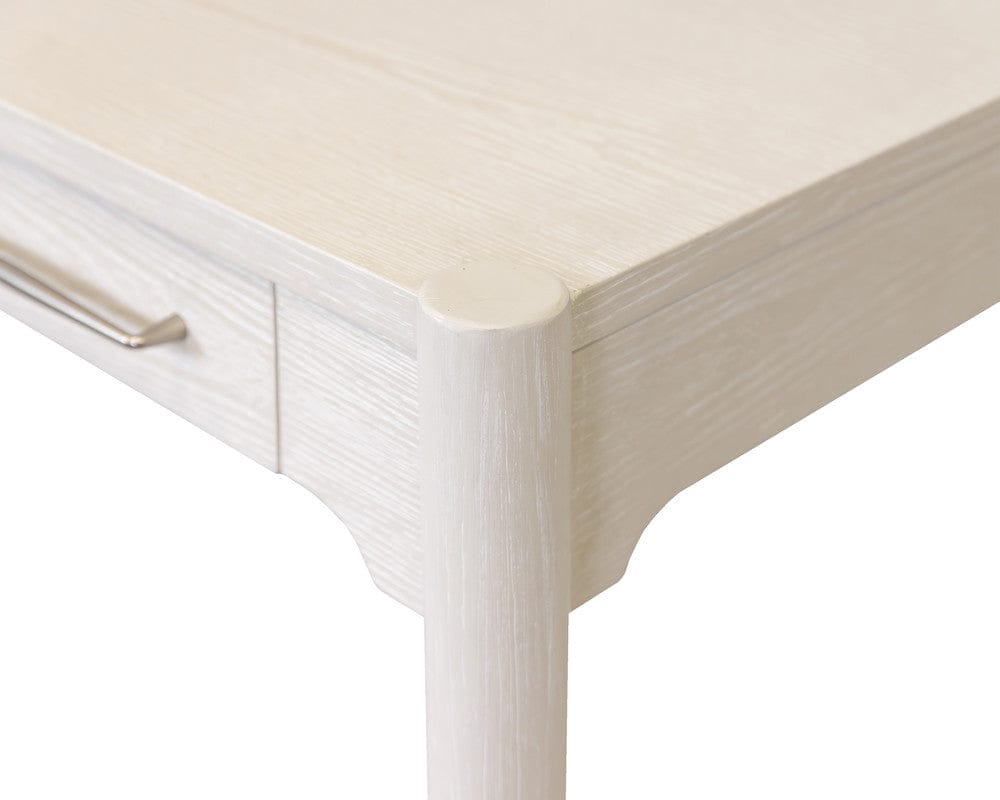 Martin Furniture - Towne - Modern Wood Office Writing Desk, Storage Table, White - IMTO384 view 4