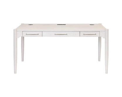 Martin Furniture - Towne - Modern Wood Office Writing Desk, Storage Table, White - IMTO384 view 10