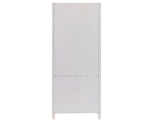Martin Furniture - Towne - Modern Wood Open Bookcase, Office Shelving, Storage Cabinet, Fully Assembled, White - IMTO3278 view 2