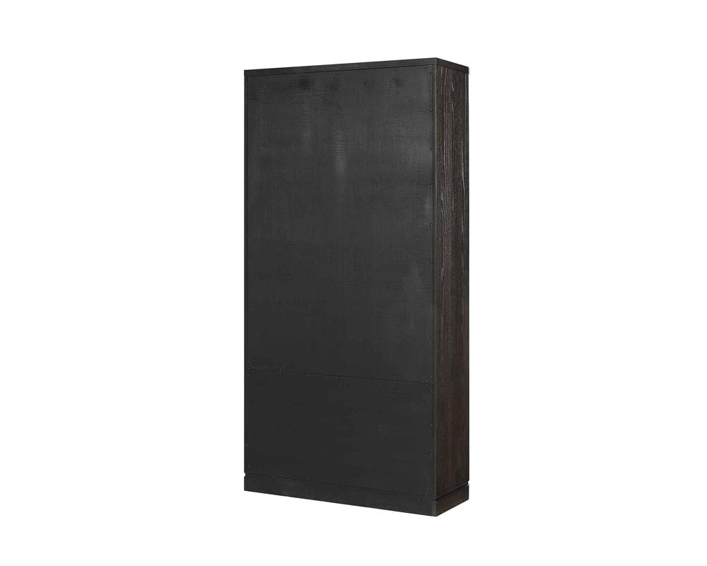 Martin Furniture - Tulane Contemporary Style, Wood Dining Display Cabinet, Dining Storage Cabinet, Fully Assembled, Brown - IMTU3876 veiw 4