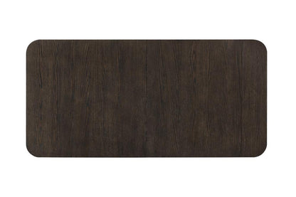 Martin Furniture - Tulane Contemporary Style, Wood Rectangular Extension Kitchen Dining Table, Brown - IMTU8442T-KIT veiw 5