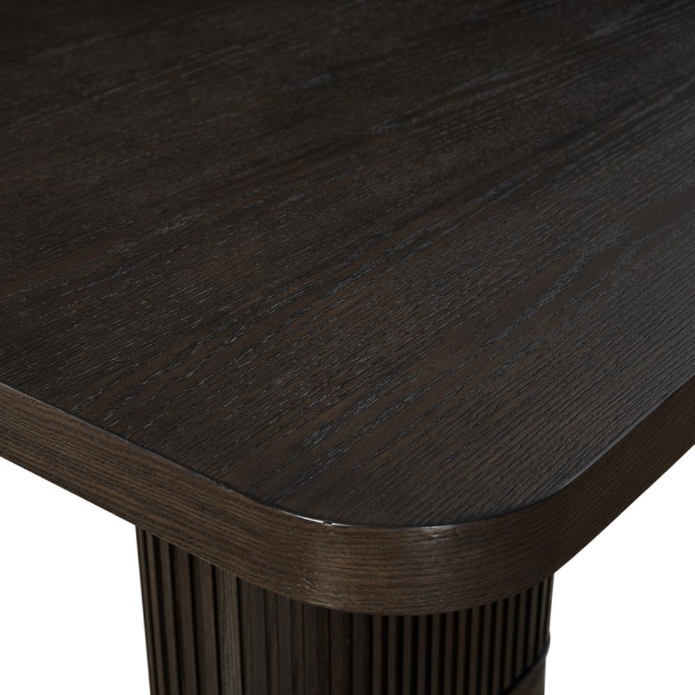Martin Furniture - Tulane Contemporary Style, Wood Rectangular Extension Kitchen Dining Table, Brown - IMTU8442T-KIT veiw 7