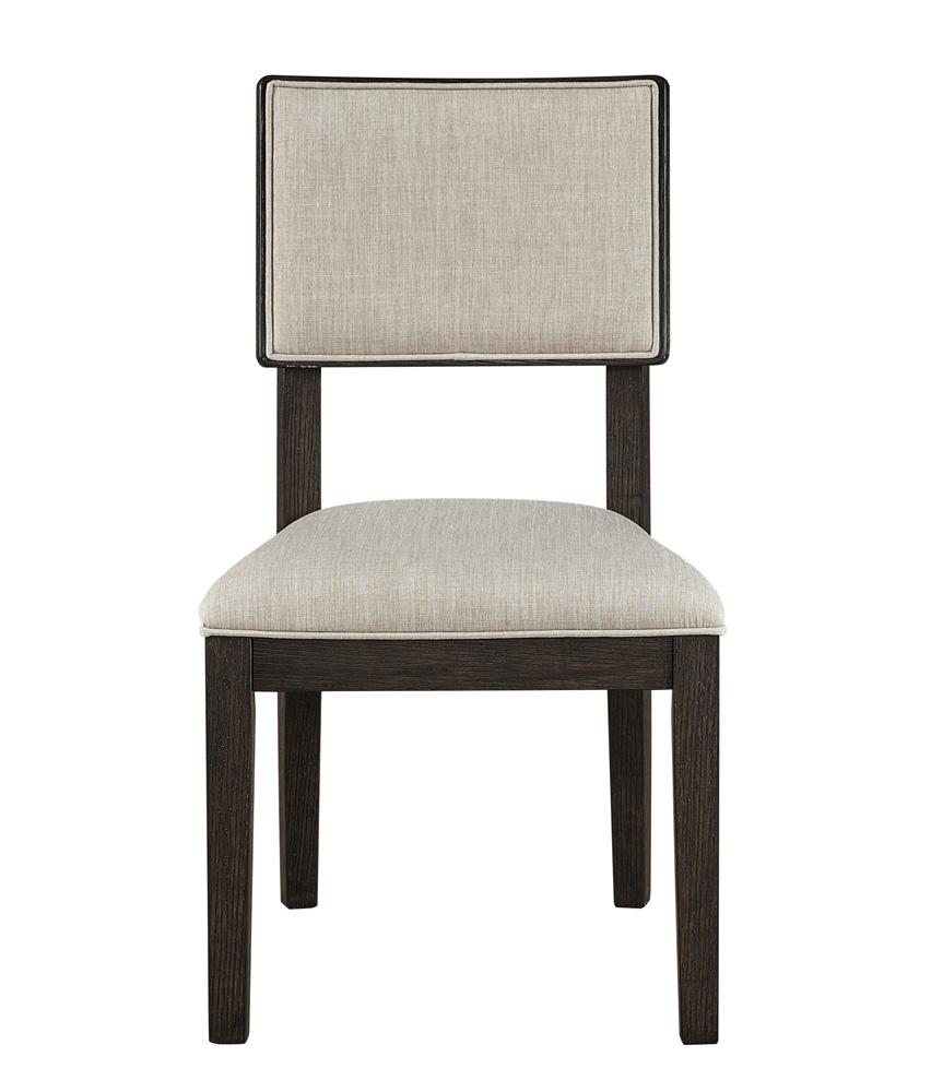 Martin Furniture - Tulane Contemporary Style, Wood Side Chairs, Kitchen Table Dining Seats, Brown (Set of 2) - IMTU70KIT2 veiw 2