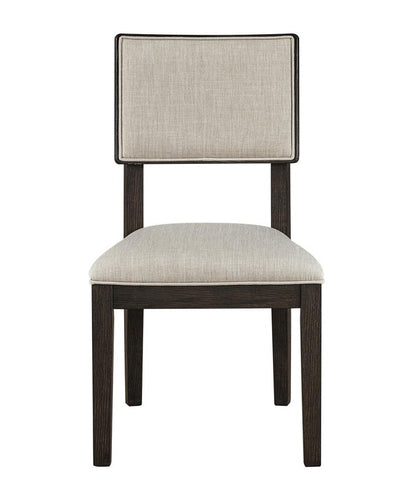 Martin Furniture - Tulane Contemporary Style, Wood Side Chairs, Kitchen Table Dining Seats, Brown (Set of 2) - IMTU70KIT2 veiw 2