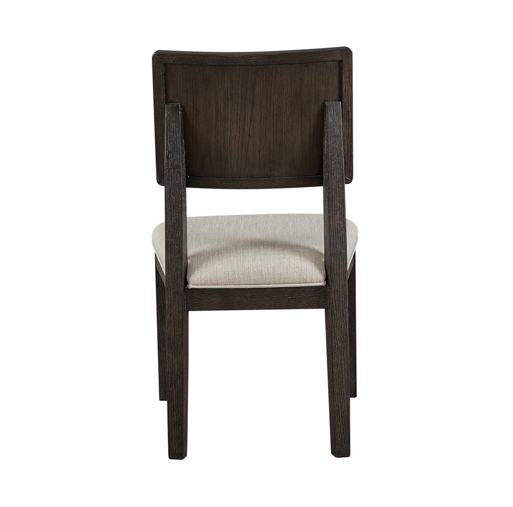 Martin Furniture - Tulane Contemporary Style, Wood Side Chairs, Kitchen Table Dining Seats, Brown (Set of 2) - IMTU70KIT2 veiw 3