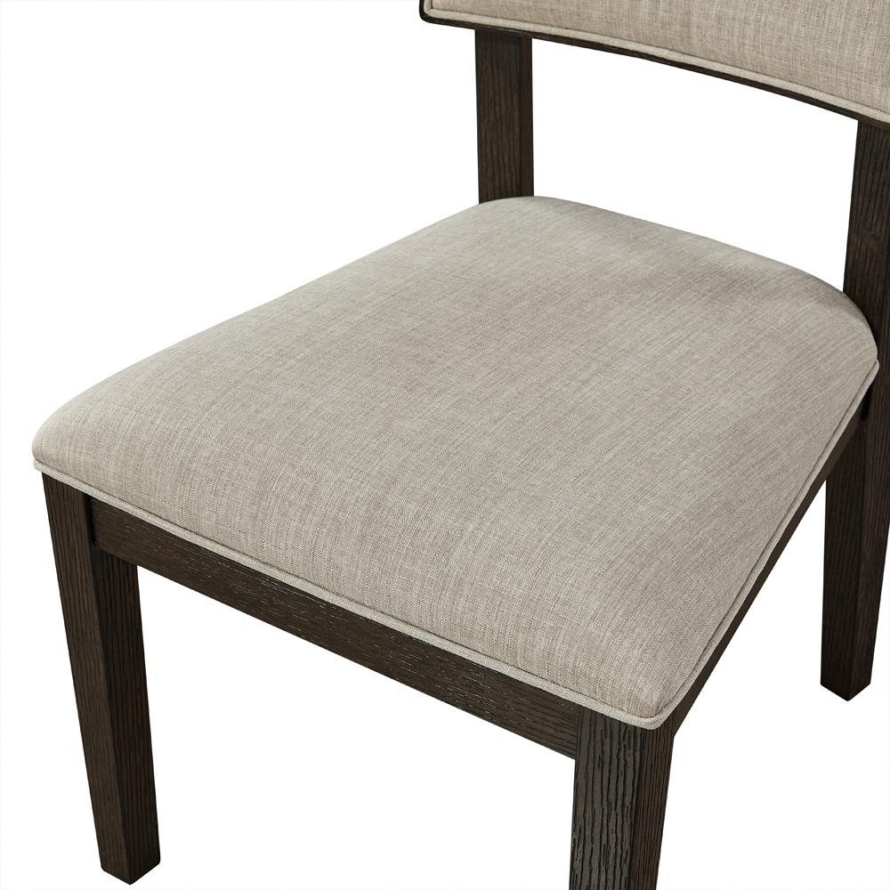 Martin Furniture - Tulane Contemporary Style, Wood Side Chairs, Kitchen Table Dining Seats, Brown (Set of 2) - IMTU70KIT2 veiw 5