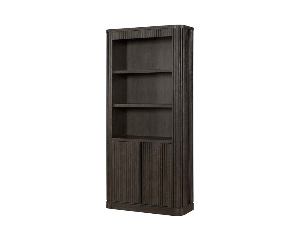Martin Furniture - Tulane Executive Bookcase With Doors, Fully Assembled, Brown - IMTU3676D view 1