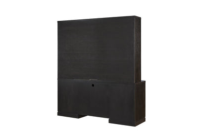 Martin Furniture - Tulane Executive Credenza and Hutch, Office Desk, Fully Assembled, Brown - IMTU682-689KIT veiw 3