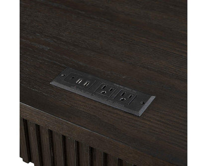 Martin Furniture - Tulane Executive Credenza, Executive Desk, Fully Assembled, Brown - IMTU689 veiw 5