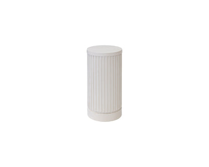 Martin Furniture - Tulane - Modern Round Pedestal Table, Side Table, Cocktail Stand, Fully Assembled, White - IMTU1224W view 1
