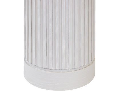 Martin Furniture - Tulane - Modern Round Pedestal Table, Side Table, Cocktail Stand, Fully Assembled, White - IMTU1230W view 3