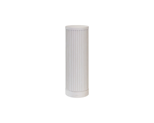 Martin Furniture - Tulane - Modern Round Pedestal Table, Side Table, Cocktail Stand, Fully Assembled, White - IMTU1236W view 1