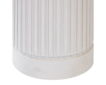 Martin Furniture - Tulane - Modern Round Pedestal Table, Side Table, Cocktail Stand, Fully Assembled, White - IMTU1236W view 4
