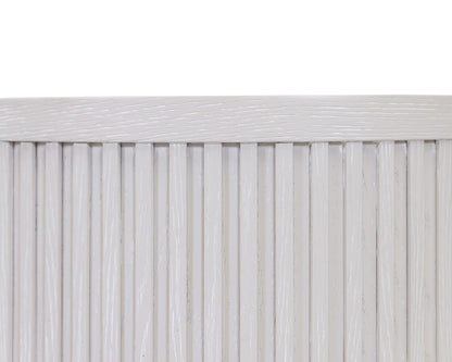Martin Furniture - Tulane - Modern Round Pedestal Table, Side Table, Cocktail Stand, Fully Assembled, White - IMTU2424W view 3