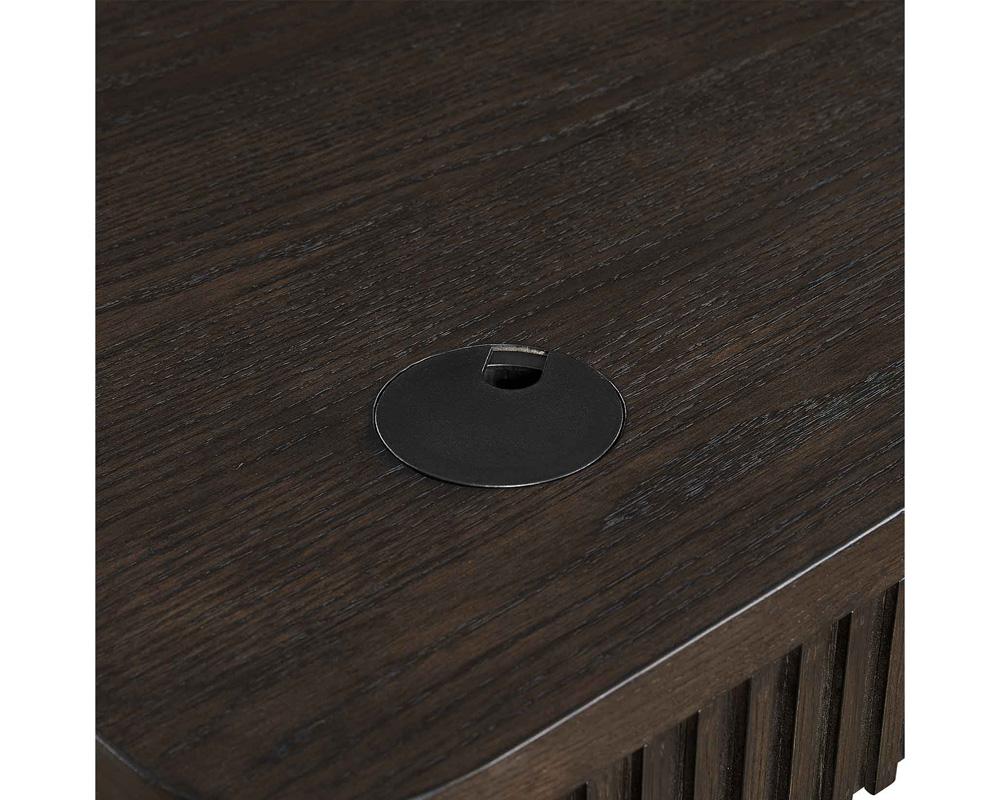 Martin Furniture - Tulane Pedestal L-Desk, Pedestal Desk, Office Desk, Brown - IMTU684R-KIT veiw 10