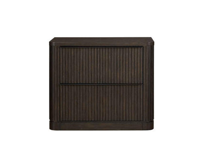 Martin Furniture - Tulane Wood Lateral File With Legal/Letter File Drawer, Office Storage, Brown - IMTU450 veiw 2