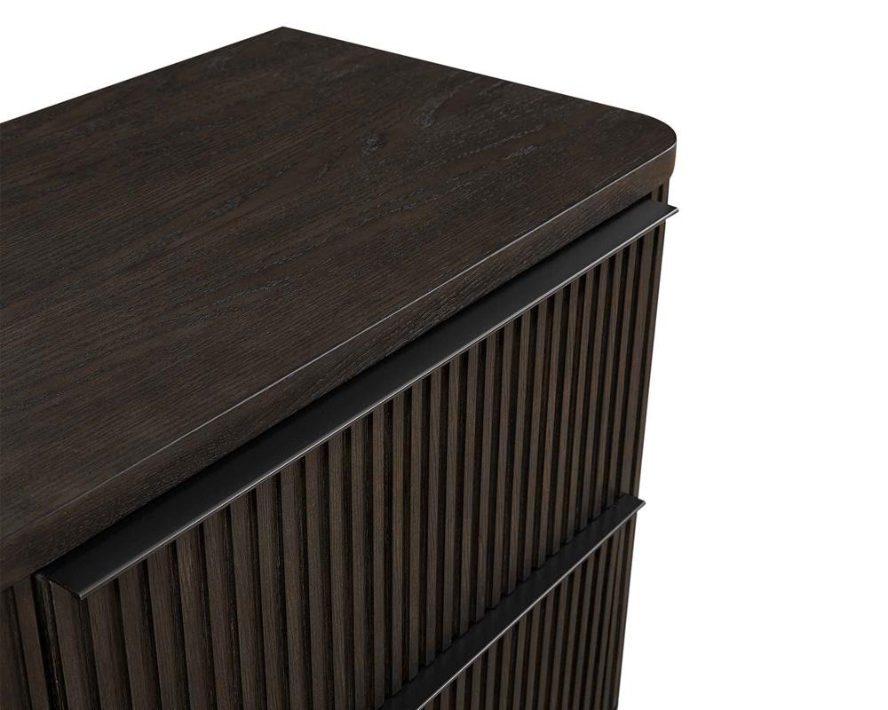 Martin Furniture - Tulane Wood Lateral File With Legal/Letter File Drawer, Office Storage, Brown - IMTU450 veiw 5