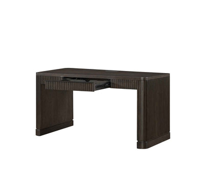 Martin Furniture - Tulane Writing Desk, Executive Writing Desk, Writing Table, Office Desk, Brown - IMTU384 veiw 4