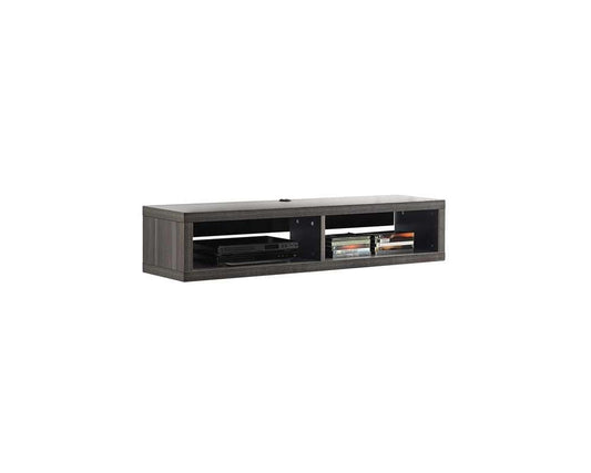Martin Furniture - Wall Mounted TV Console, 48-inch, Skyline Walnut - IMSE350S veiw 1