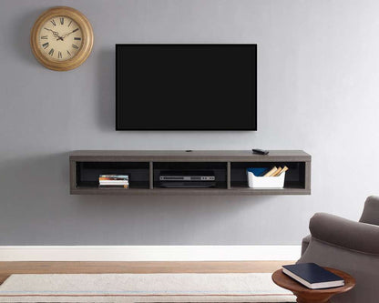 Martin Furniture - Wall Mounted TV Console, 60-inch, Skyline Walnut - IMSE360S veiw 2