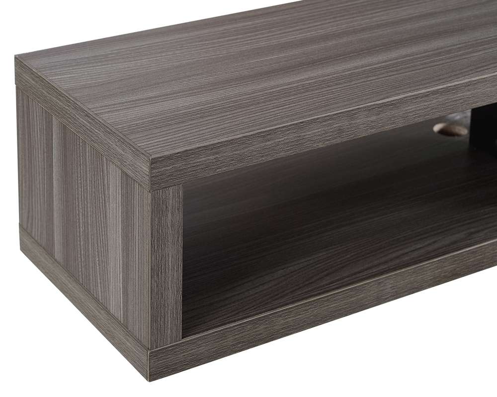 Martin Furniture - Wall Mounted TV Console, 60-inch, Skyline Walnut - IMSE360S veiw 3