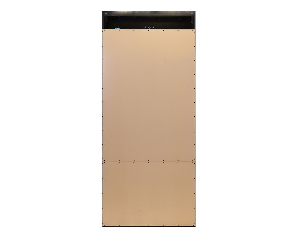 Martin Furniture - Willow Lane - Contemporary 8 Tall Wood Bookcase, Storage Organizer, Display Shelf, Fully Assembled, Black - IMWL4094B veiw 4