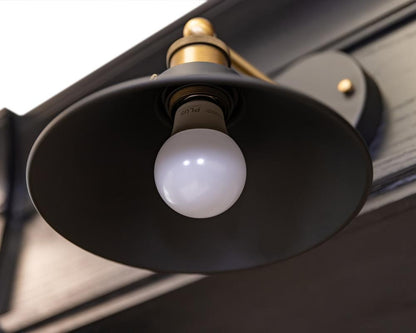 Martin Furniture - Willow Lane - Contemporary 8 Tall Wood Bookcase, Storage Organizer, Display Shelf, Fully Assembled, Black - IMWL4094B veiw 7