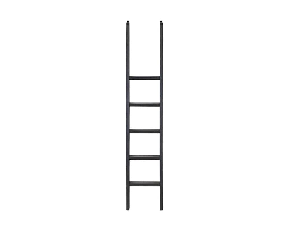 Martin Furniture - Willow Lane - Contemporary Decorative Wooden Ladder, Black - IMWL402B view 1