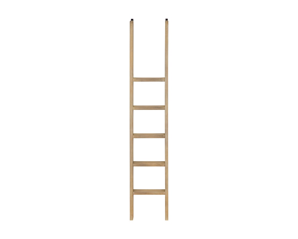 Martin Furniture - Willow Lane - Contemporary Decorative Wooden Ladder, Brown - IMWL402N veiw 1