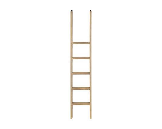 Martin Furniture - Willow Lane - Contemporary Decorative Wooden Ladder, Brown - IMWL402N veiw 1