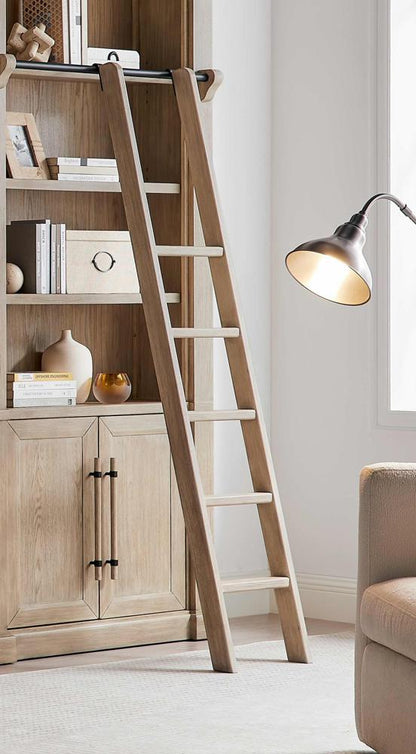 Martin Furniture - Willow Lane - Contemporary Decorative Wooden Ladder, Brown - IMWL402N veiw 3