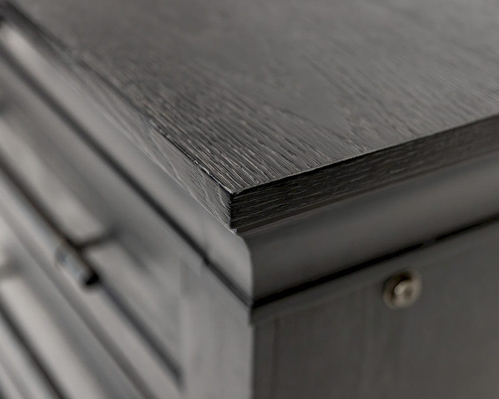 Martin Furniture - Willow Lane - Traditional Wood Lateral File, Office Storage Drawer, Fully Assembled, Black - IMWL450B view 4