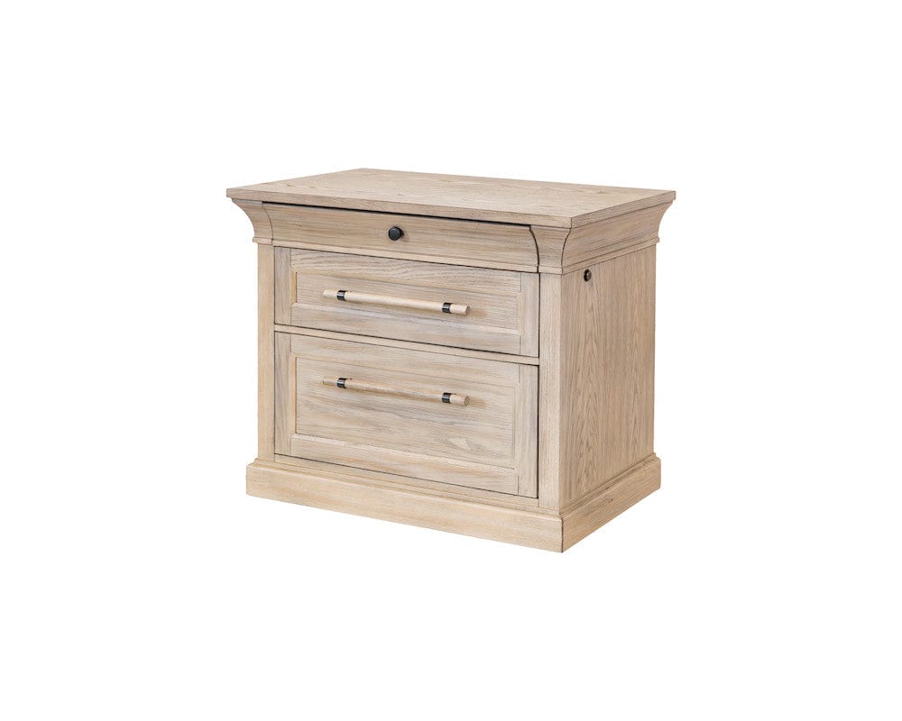 Martin Furniture - Willow Lane - Traditional Wood Lateral File, Office Storage Drawer, Fully Assembled, Brown - IMWL450N view 1