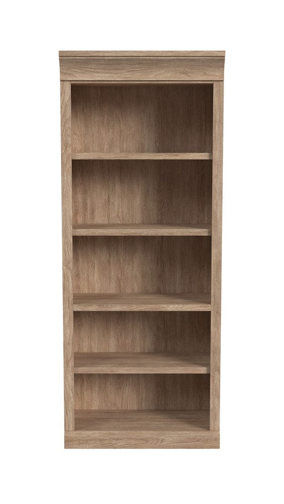Martin Furniture - Willow Lane - Traditional Wood Open Bookcase, Office Storage, Fully Assembled, Brown - IMWL3280N view 6