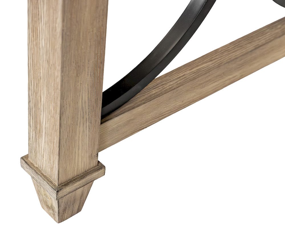 Martin Furniture - Willow Lane - Traditional Wood Writing Desk, Office Table with Drawers, Brown - IMWL384N view 7