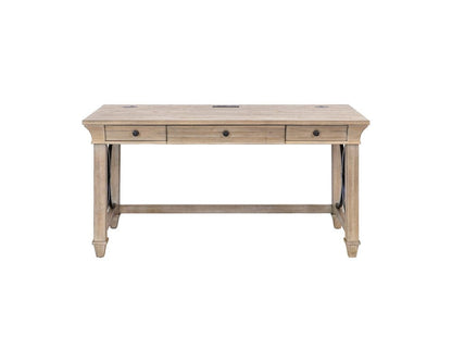 Martin Furniture - Willow Lane - Traditional Wood Writing Desk, Office Table with Drawers, Brown - IMWL384N view 10