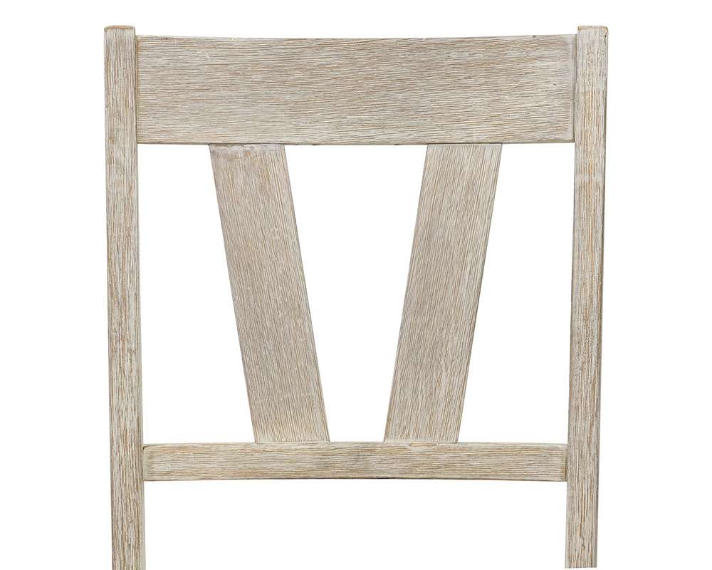 Martin Furniture - Winslow - Two Wood Modern Farmhouse Kitchen Table Chairs, Dining Seats, Brown - IMWI70KIT2 veiw 4