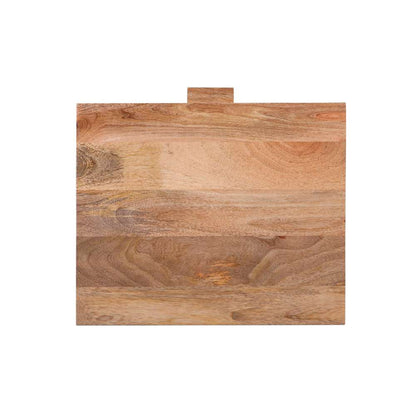 Martin Svensson Home - Auckland 25in Tall Solid Wood and Metal End Table, Natural - 3707121 veiw 7