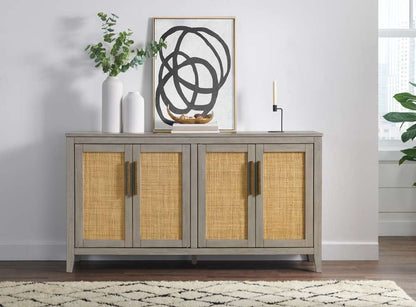 Martin Svensson Home- Banks 4 Door TV Stand, Driftwood -909901 veiw 2