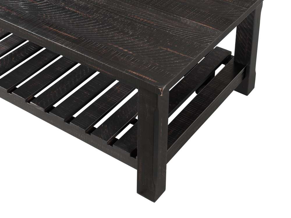 Martin Svensson Home -  Barn Door Coffee Table, Antique Black - 890222 veiw 2