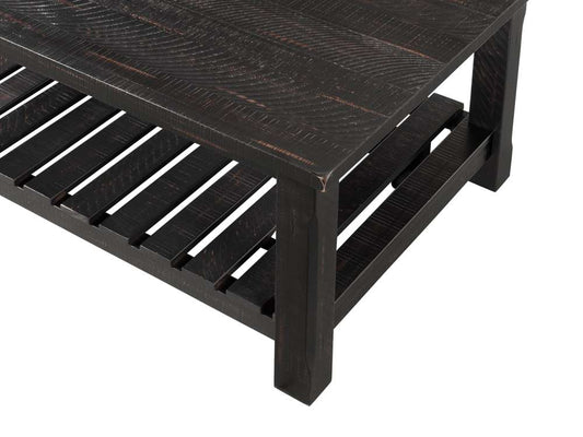 Martin Svensson Home -  Barn Door Coffee Table, Antique Black - 890222 veiw 2