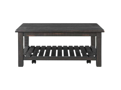 Martin Svensson Home -  Barn Door Coffee Table, Antique Black - 890222 veiw 3