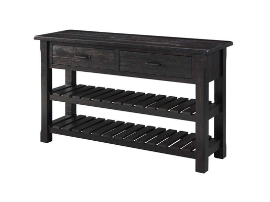 Martin Svensson Home -  Barn Door Sofa Table, Antique Black - 890242 veiw 1