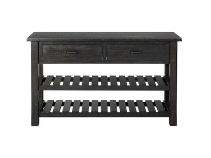 Martin Svensson Home -  Barn Door Sofa Table, Antique Black - 890242 veiw 3